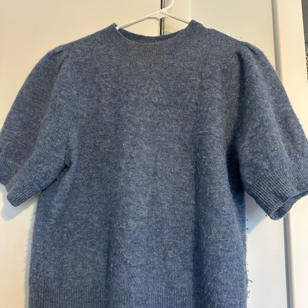 Banana Republic Soft Blue Crewneck Sweater
